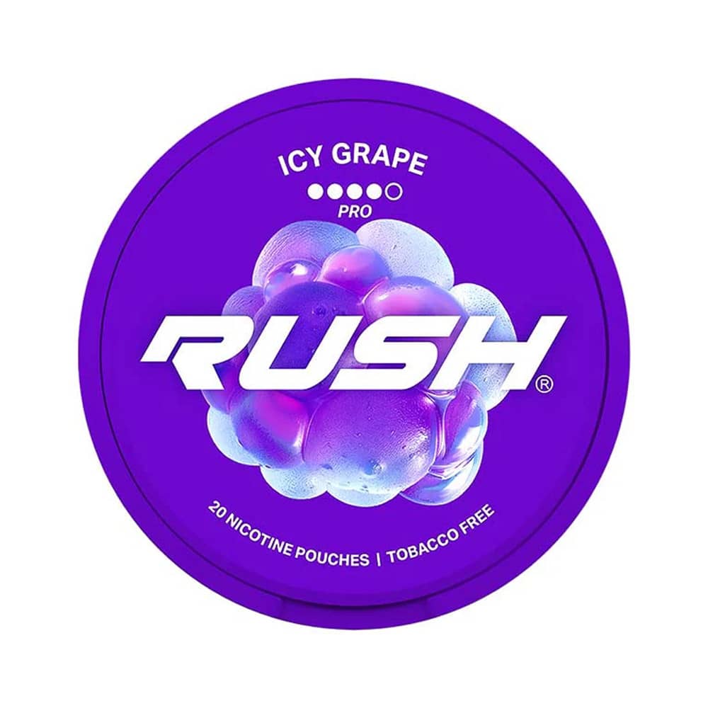 Rush - Icy Grape Pro | 5 Cans