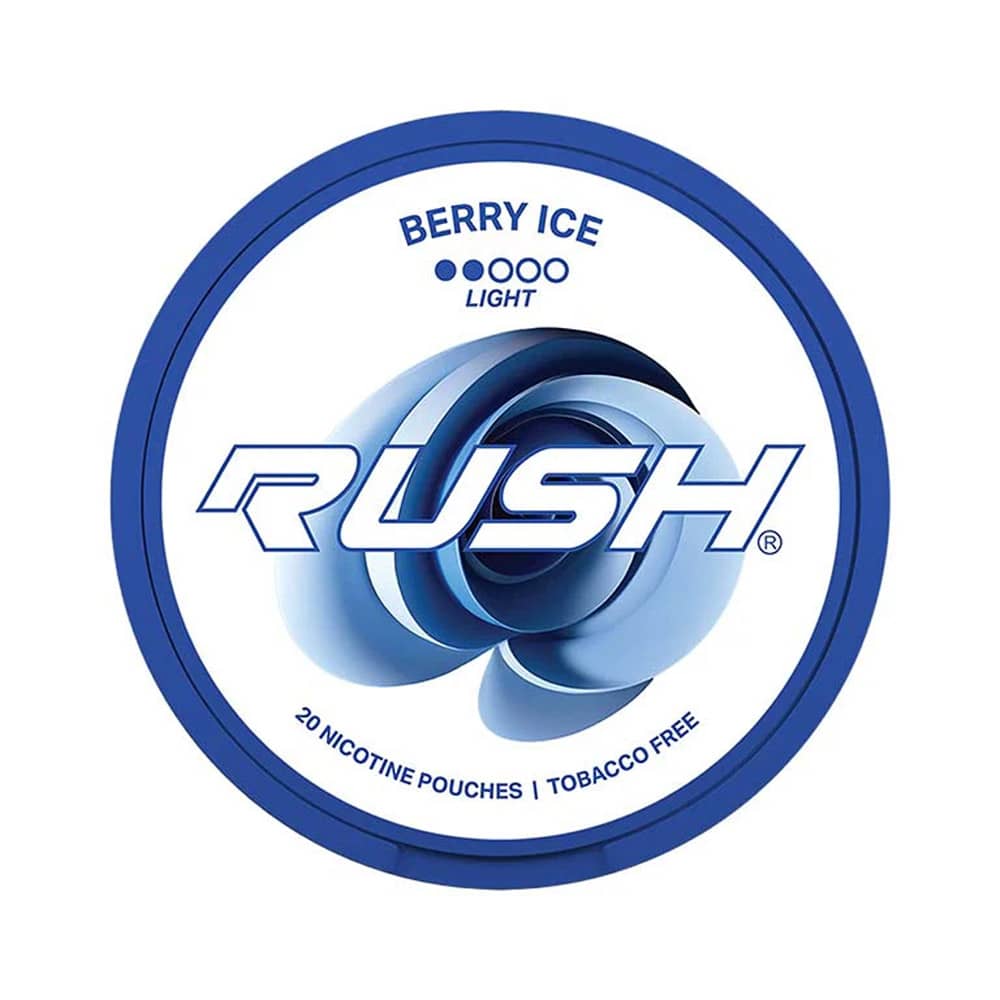 Rush - Berry Ice Light  | 5 Cans