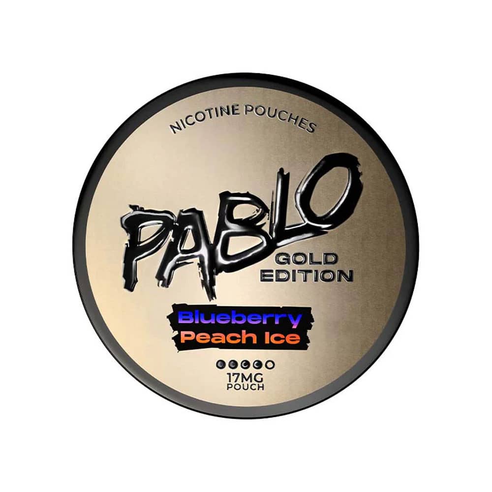 Pablo Gold Edition - Blueberry Peach Ice