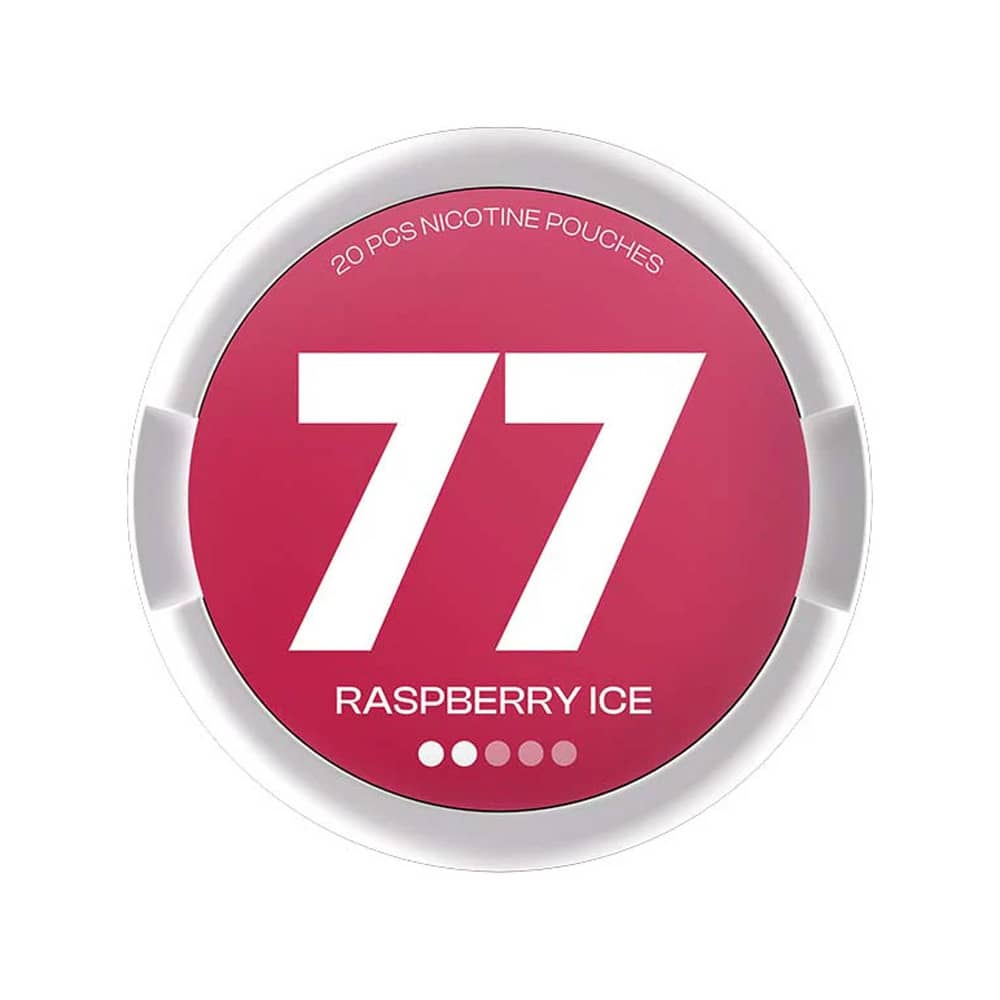 77 - Raspberry Ice | 10 Cans 5.2mg - Low