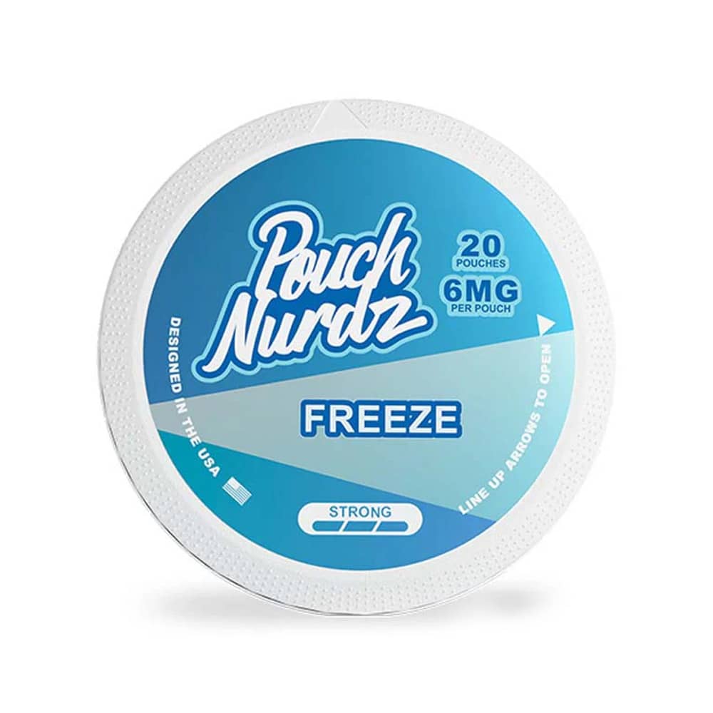 Pouch Nurdz - Freeze | 5 Cans 6mg - Low