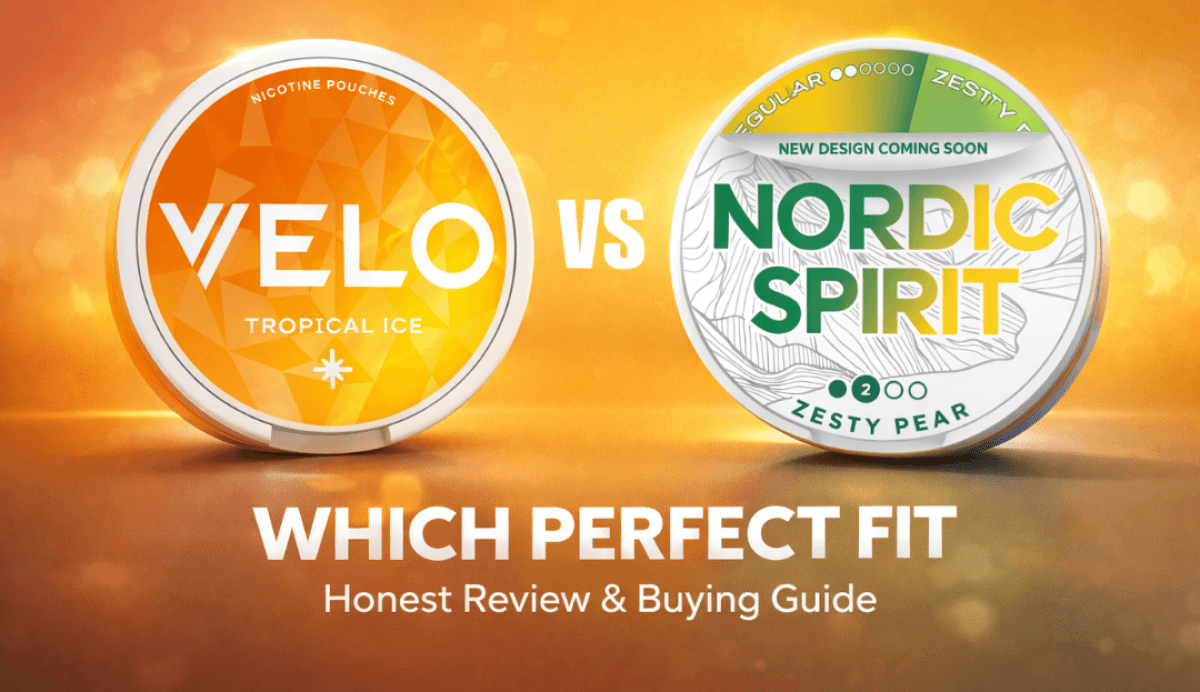 Velo vs Nordic Spirit: Which Nicotine Pouch Right for You?