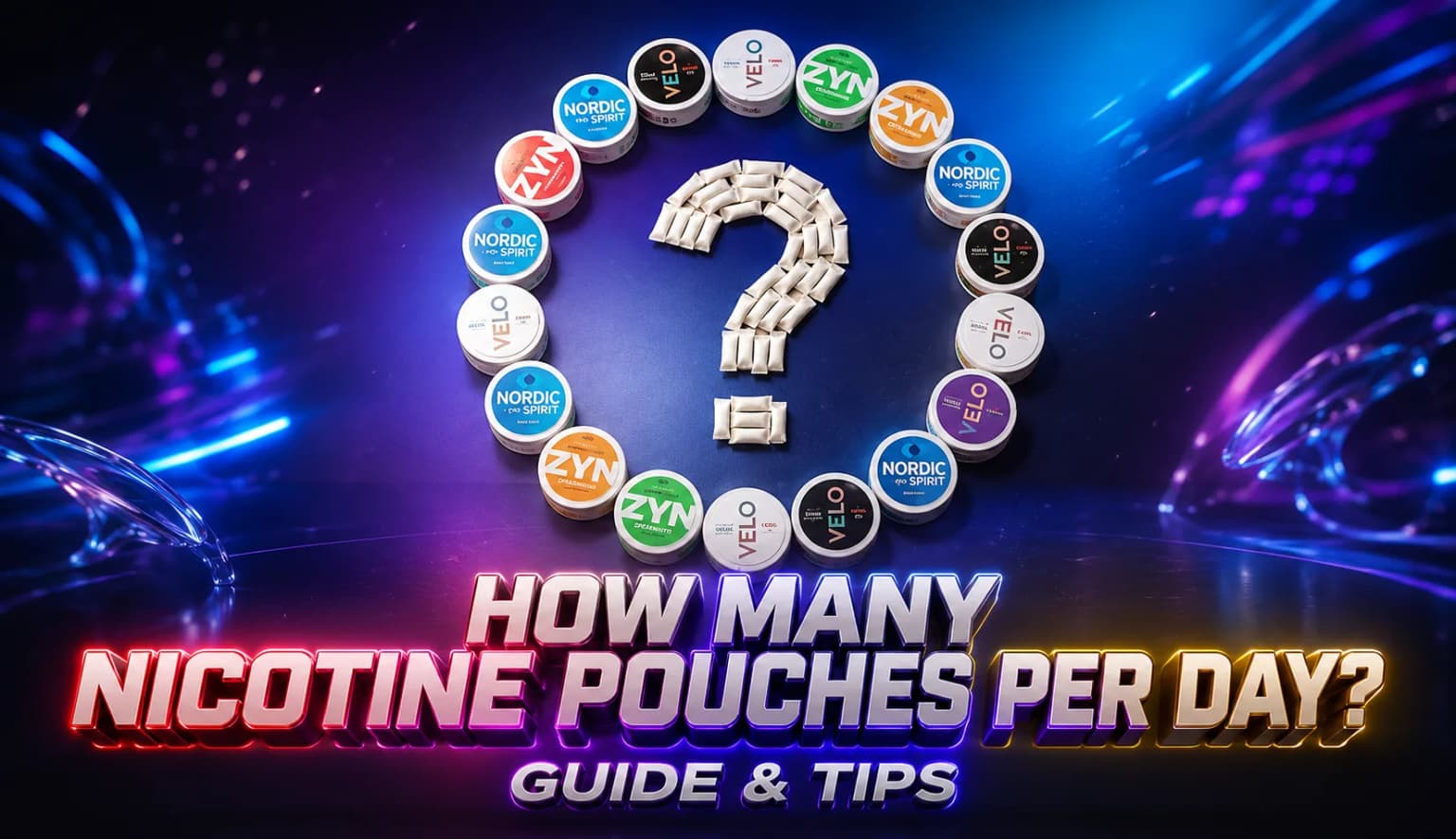 How Many Nicotine Pouches Per Day Is Recommended?