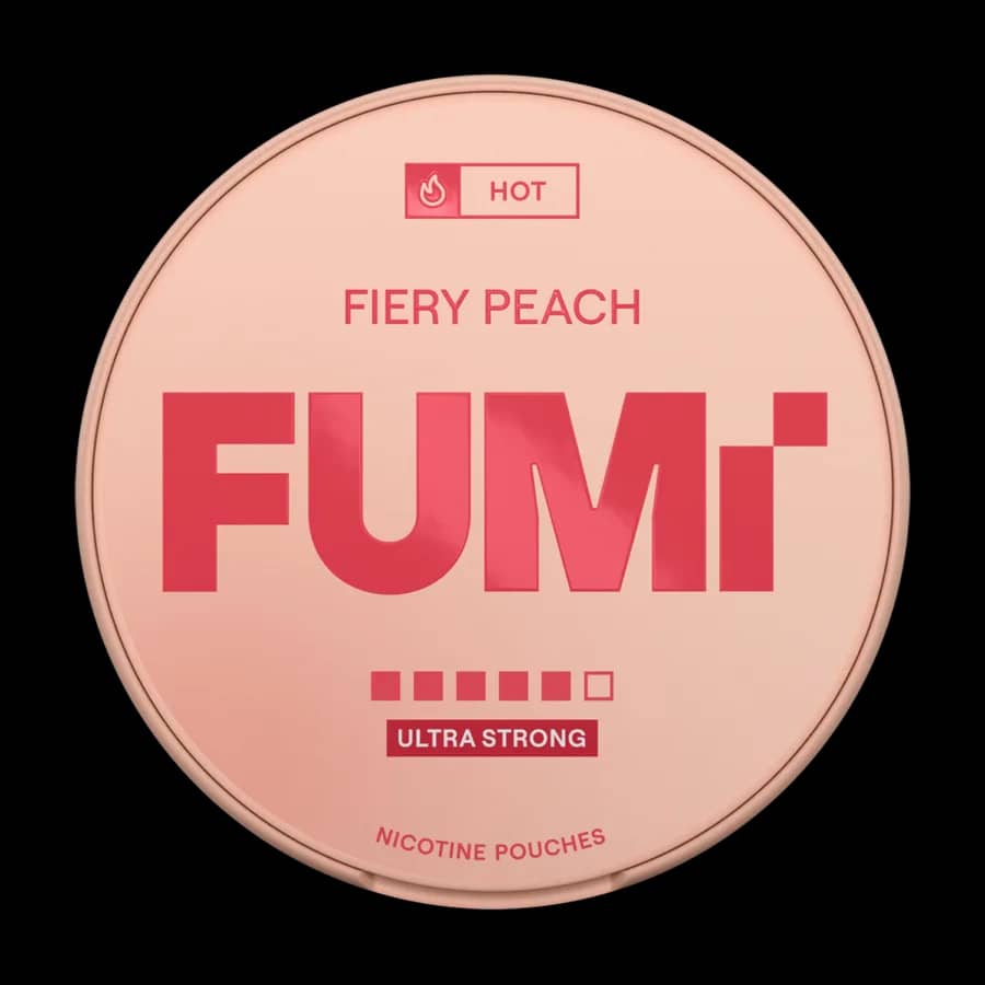 Fumi - Fiery Peach | 10 Cans 15mg - High ⦿⦿⦿⦿⦿