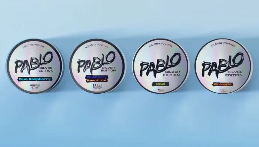 Pablo Silver Edition | Nicotine Pouches