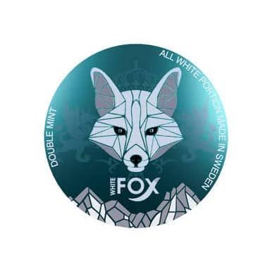 White Fox - Double Mint | 10 Cans 12mg - Classic