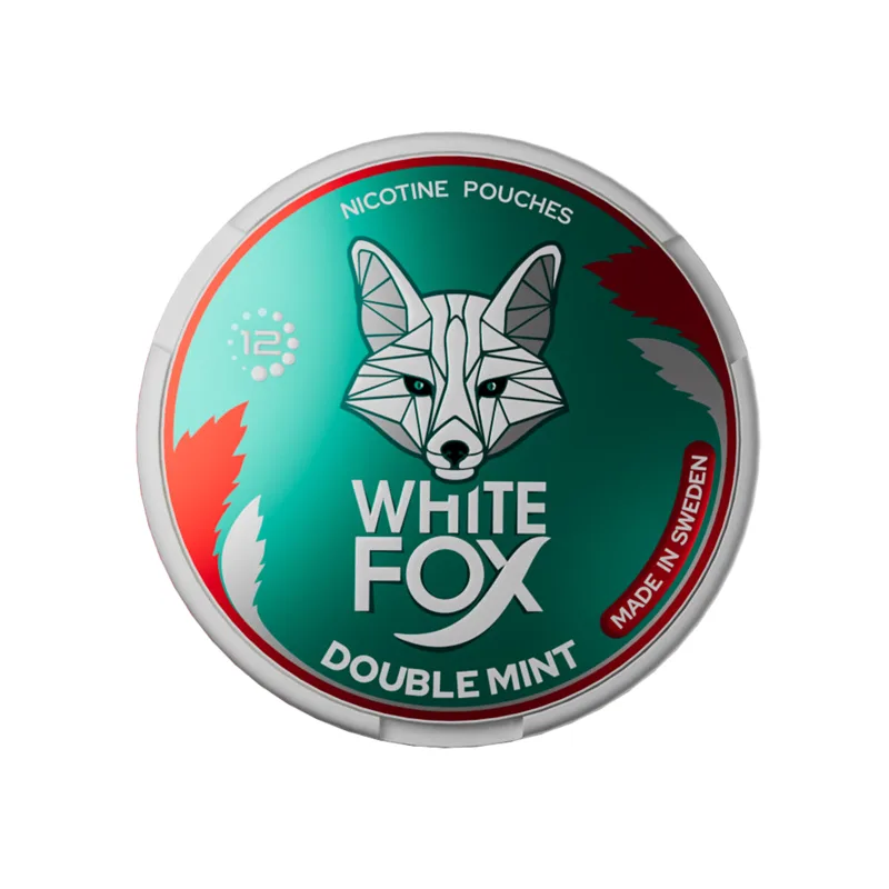 White Fox - Double Mint | 10 Cans 9mg - Intense
