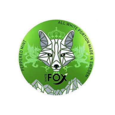 White Fox - Peppered Mint | 10 Cans 12mg - Classic