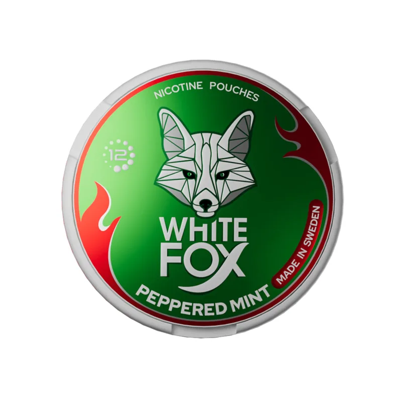 White Fox - Peppered Mint | 10 Cans 9mg - Intense