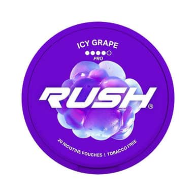 Rush - Icy Grape Pro | 5 Cans