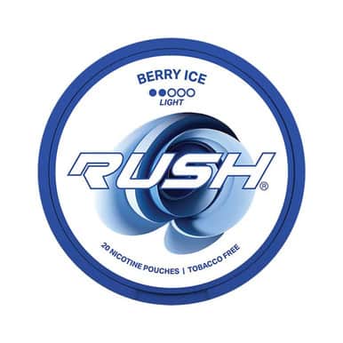 Rush - Berry Ice Light | 5 Cans