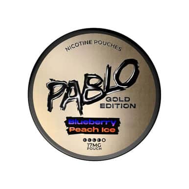 Pablo Gold Edition - Blueberry Peach Ice | 5 Cans