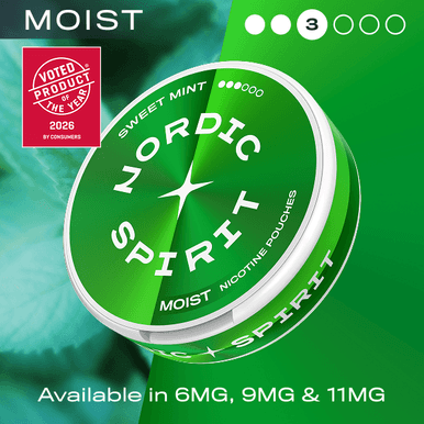 Nordic Spirit - Sweet Mint 9mg - Medium ⦿⦿⦿