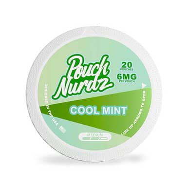 Pouch Nurdz - Cool Mint | 5 Cans 6mg - Low ⦿⦿