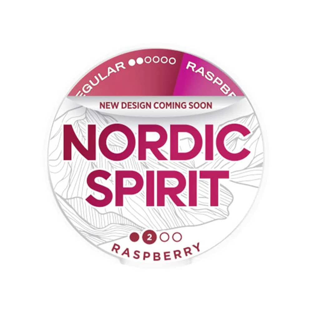 Nordic Spirit - Raspberry 9mg - Medium ⦿⦿⦿