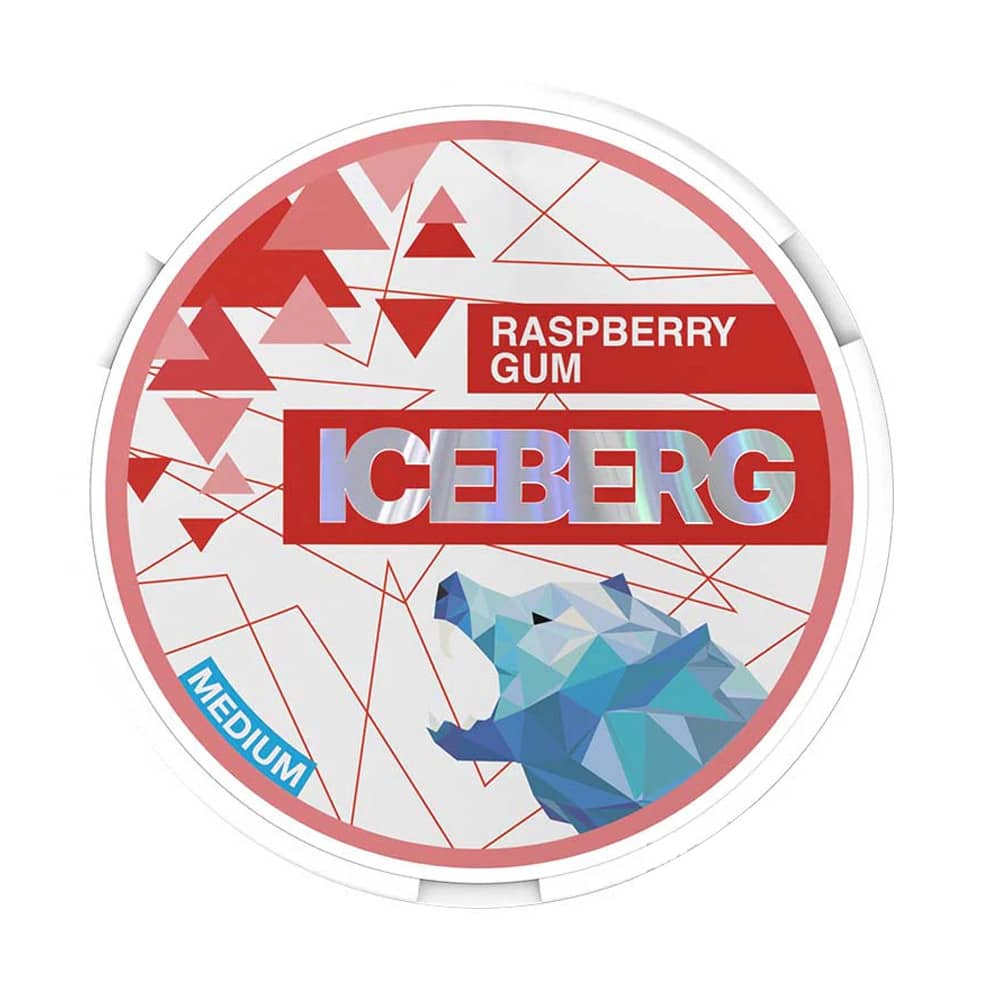 Iceberg - Raspberry Gum | 10 Cans 50mg - Extra Strong