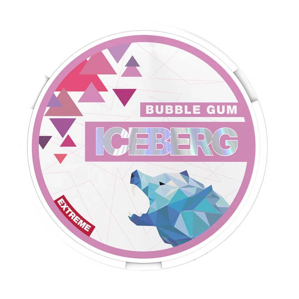 Iceberg - Bubble Gum | 10 Cans 50mg - Extra Strong ⦿⦿⦿⦿⦿