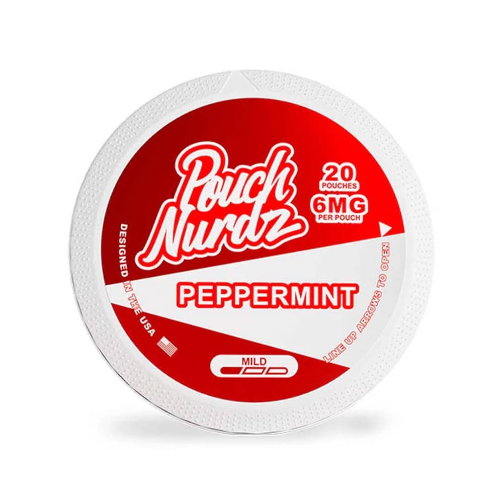 Pouch Nurdz - Peppermint | 5 Cans 6mg - Low ⦿⦿